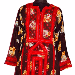 hand-beaded afghani banjara dress wholesale