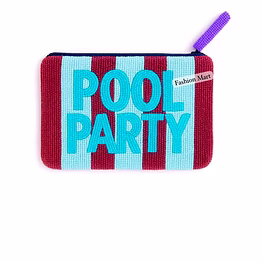 handmade beaded word pouches wholesale