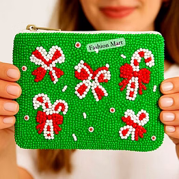 festive beaded coin purses supplier for seasonal merch