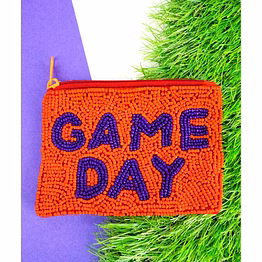 embroidered canvas mini coin purses wholesale