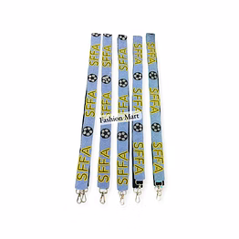 personalized alphabet beaded bag strap for boutique brands