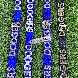 gameday dodgers beaded bag straps exporter