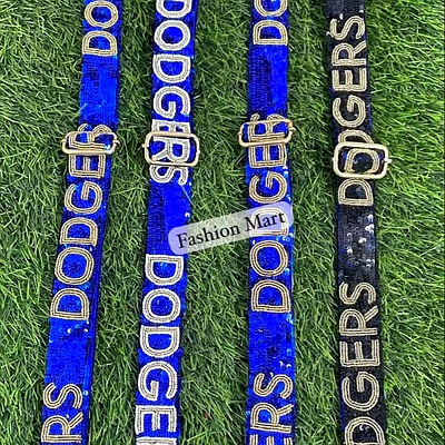 gameday dodgers beaded bag straps exporter