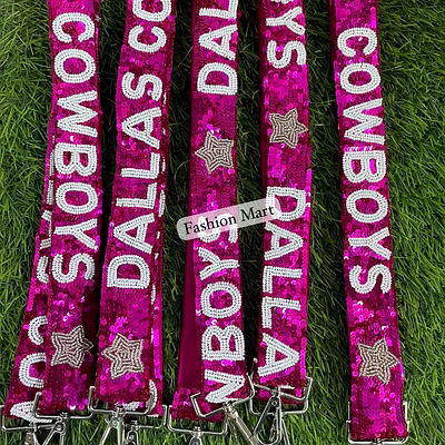 beaded cowboys team bag straps for boutique merchandising