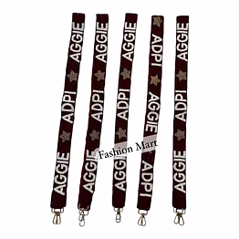 seed-bead cotton crossbody handbag strap for retail merchants
