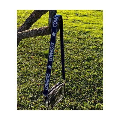 personalized clear bags with beaded crossbody straps wholesale
