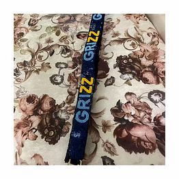handmade beaded stadium bag strap for fashion accessories