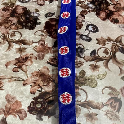 seed-bead baseball bag straps for sports retail stores