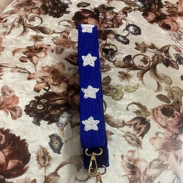 purse straps with seed-bead detail manufacturer