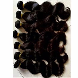 organic body wave hair extensions for salon retail