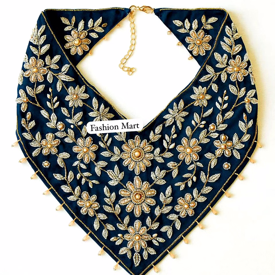 Beaded Velvet Bandanas for Fashion Accessory Collections image 1