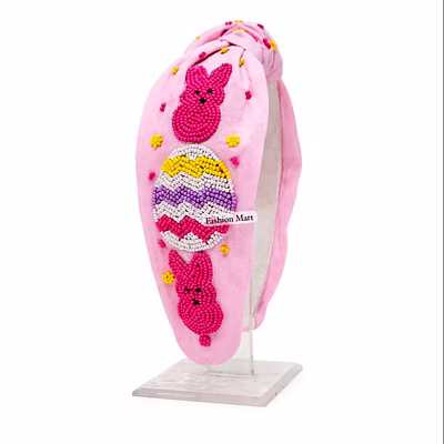 hand beaded easter headbands for boutique stores