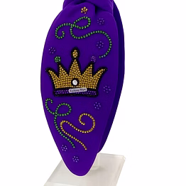hand-rhinestone mardi gras headbands exporter