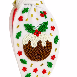 custom beaded christmas headbands manufacturer