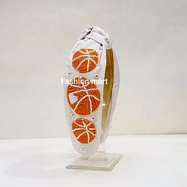 beaded basketball headbands for sports retail stores