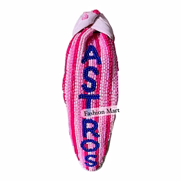 top knot hand-beaded headbands for kids accessories