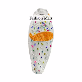 mardi gras beaded ice cream cone headbands wholesale