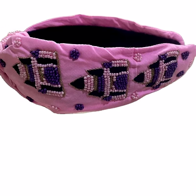 pink pearl beaded headbands for boutique accessories
