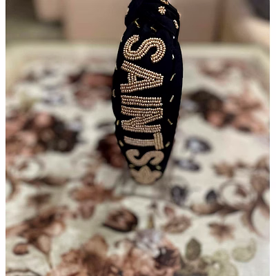 saints beaded headbands wholesale