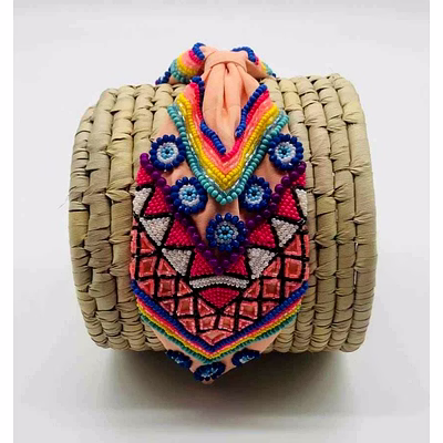 evil eye embroidered headbands for kids accessories