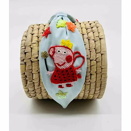 embroidered headbands for fashion accessories collections