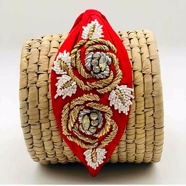 embroidered beaded headbands wholesale