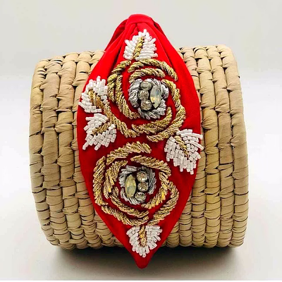 embroidered beaded headbands wholesale