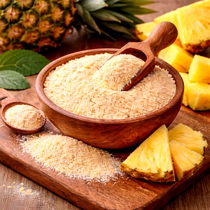 Pineapple Powder Bulk Supplier | Dehydrated Powder Ingredient for Food & Beverage