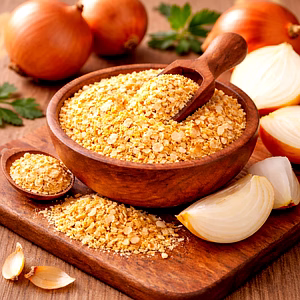 Onion Powder & Flakes Bulk Supplier | Dehydrated Spice Ingredient for Food Manufacturers