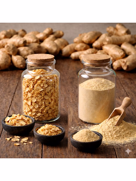 Ginger Powder & Flakes Bulk Supplier | Dehydrated Spice Ingredient for Food Manufacturers