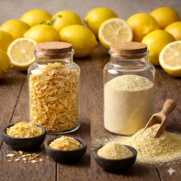 lemon powder bulk supplier | dehydrated powder ingredient for food & beverage