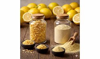 Lemon Powder Bulk Supplier | Dehydrated Powder Ingredient for Food & Beverage
