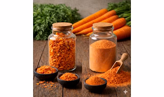 Carrot Powder Bulk Supplier | Dehydrated Powder Ingredient for Food & Beverage