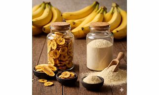 Banana Powder Bulk Supplier | Dehydrated Powder Ingredient for Food & Beverage