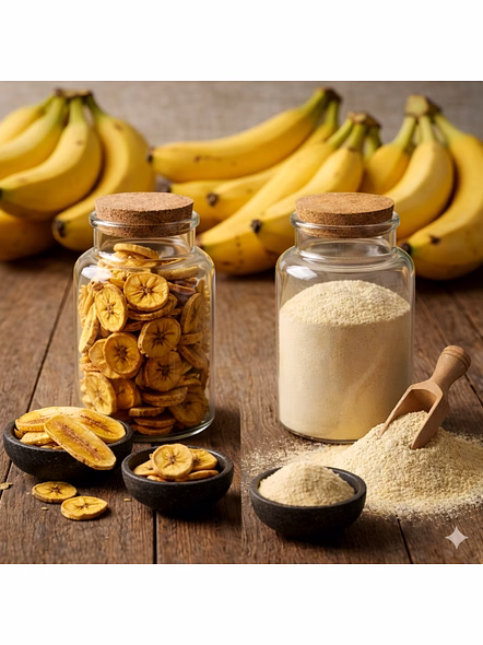 Banana Powder Bulk Supplier | Dehydrated Powder Ingredient for Food & Beverage