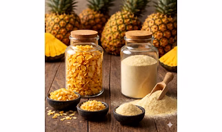 Pineapple Powder Bulk Supplier | Dehydrated Powder Ingredient for Food & Beverage