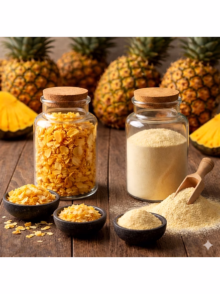Pineapple Powder Bulk Supplier | Dehydrated Powder Ingredient for Food & Beverage