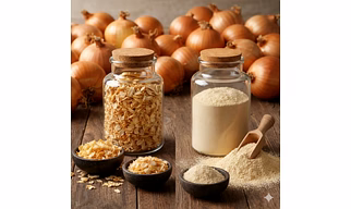 Onion Powder & Flakes Bulk Supplier | Dehydrated Spice Ingredient for Food Manufacturers