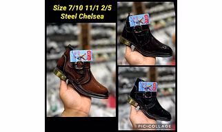 Steel heel chelsea italian sole premium finish