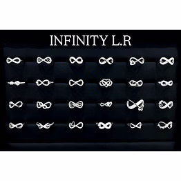 silver 925 infinity rings
