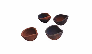 clay lamp