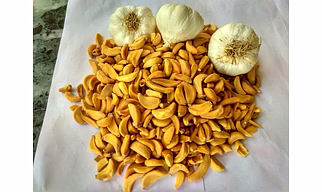 Dehydrated garlic
