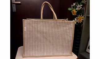 Urban-Weave Jute Shopping Bag