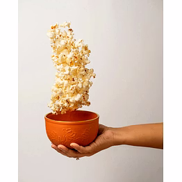 handcrafted terracotta serving bowl