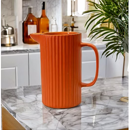 handcrafted terracotta jug