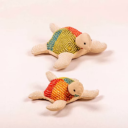handcrafted turtle stuff toy