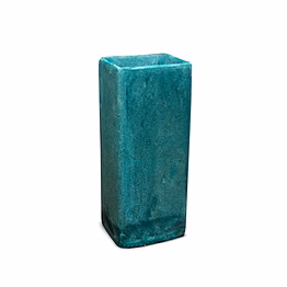 delhi blue pottery square flower vase