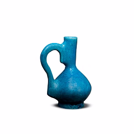 delhi blue pottery art jug