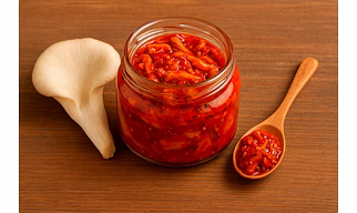 Oyster mushroom organic pickle