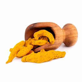 dry turmeric fingers